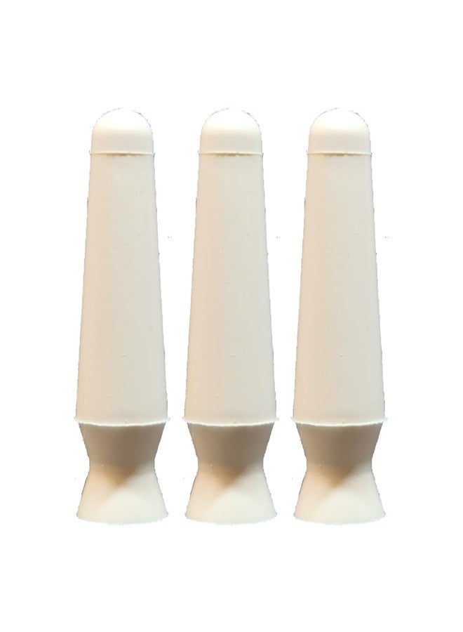 DMV Scleral Cup Large Contact Lens Handler -3 Pack - Inserts and Removes Scleral Contact Lenses and Prosthetic Eyes (White) - Image 1